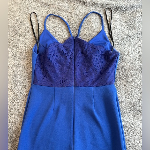 Bebe Blue Dress - Picture 4 of 4